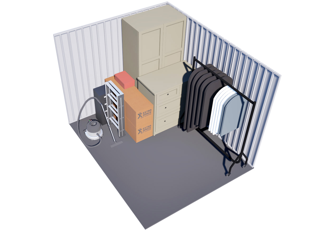 75 sq ft Storage storage unit